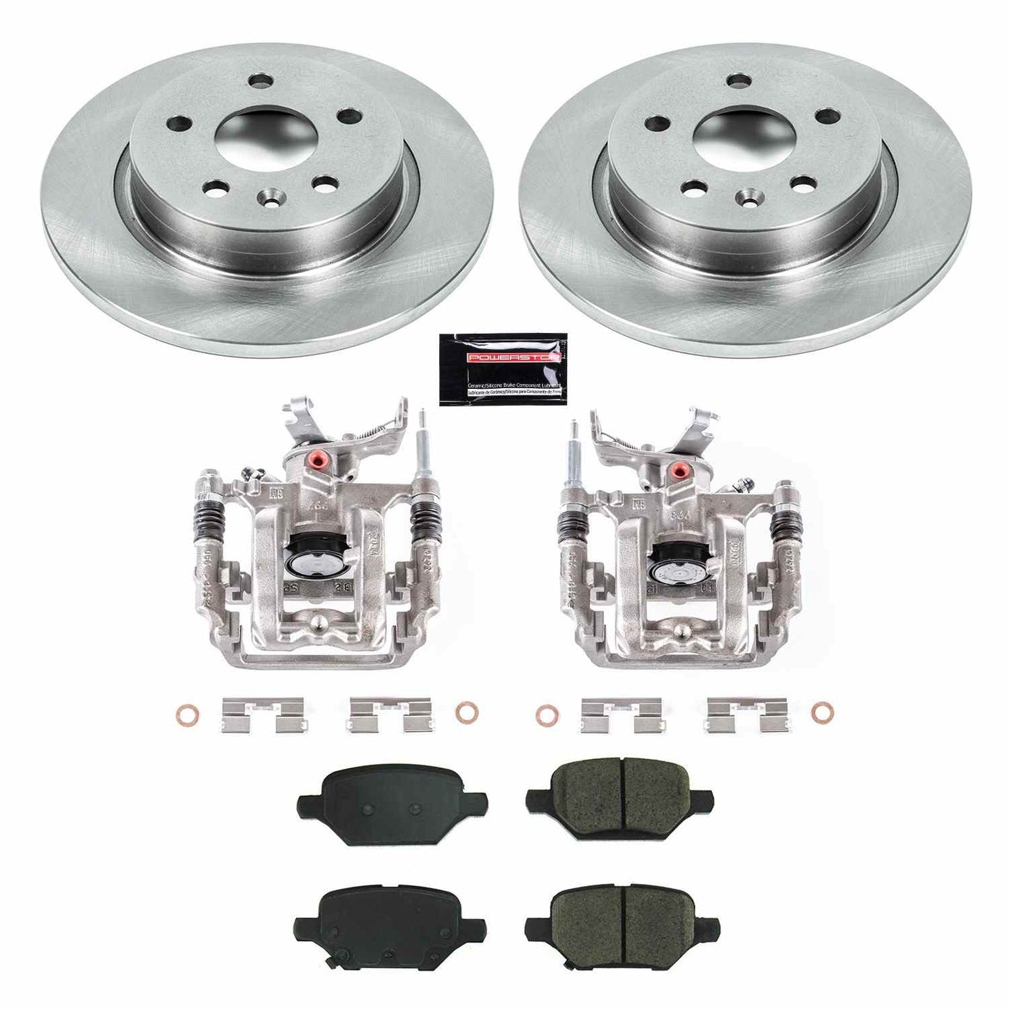 PowerStop Power Stop 18-19 Chevrolet Trax Rear Autospecialty Kit w/Calipers KCOE8488