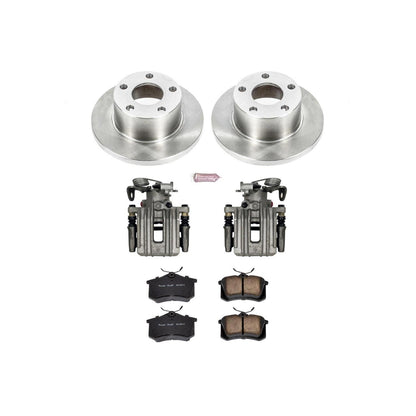 PowerStop Power Stop 98-01 Audi A6 Quattro Rear Autospecialty Brake Kit w/Calipers KCOE849
