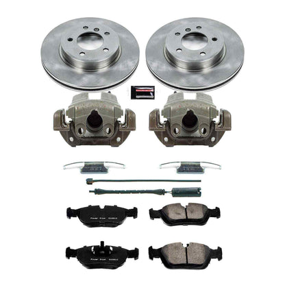 PowerStop Power Stop 01-02 BMW Z3 Front Autospecialty Brake Kit w/Calipers KCOE867