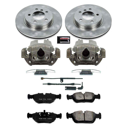 PowerStop Power Stop 2000 BMW 323i Front Autospecialty Brake Kit w/Calipers KCOE869