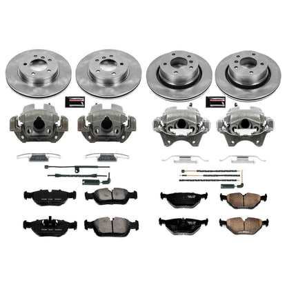 PowerStop Power Stop 03-08 BMW Z4 Autospecialty Kit w/ Calipers - Front and Rear KCOE873