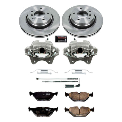 PowerStop Power Stop 2000 BMW 323i Rear Autospecialty Brake Kit w/Calipers KCOE877