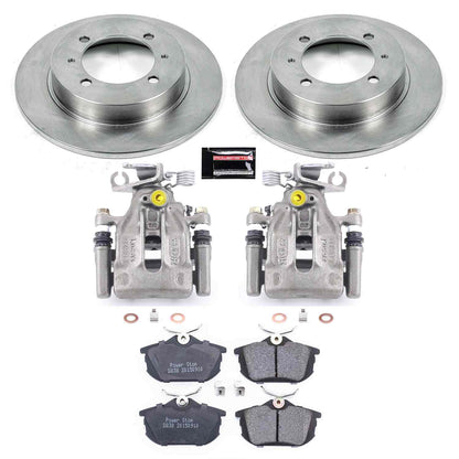 PowerStop Power Stop 00-04 Volvo S40 Rear Autospecialty Brake Kit w/Calipers KCOE913