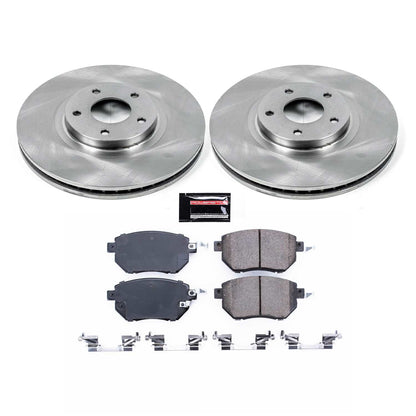 PowerStop Power Stop 03-05 Infiniti FX35 Front Autospecialty Brake Kit KOE091