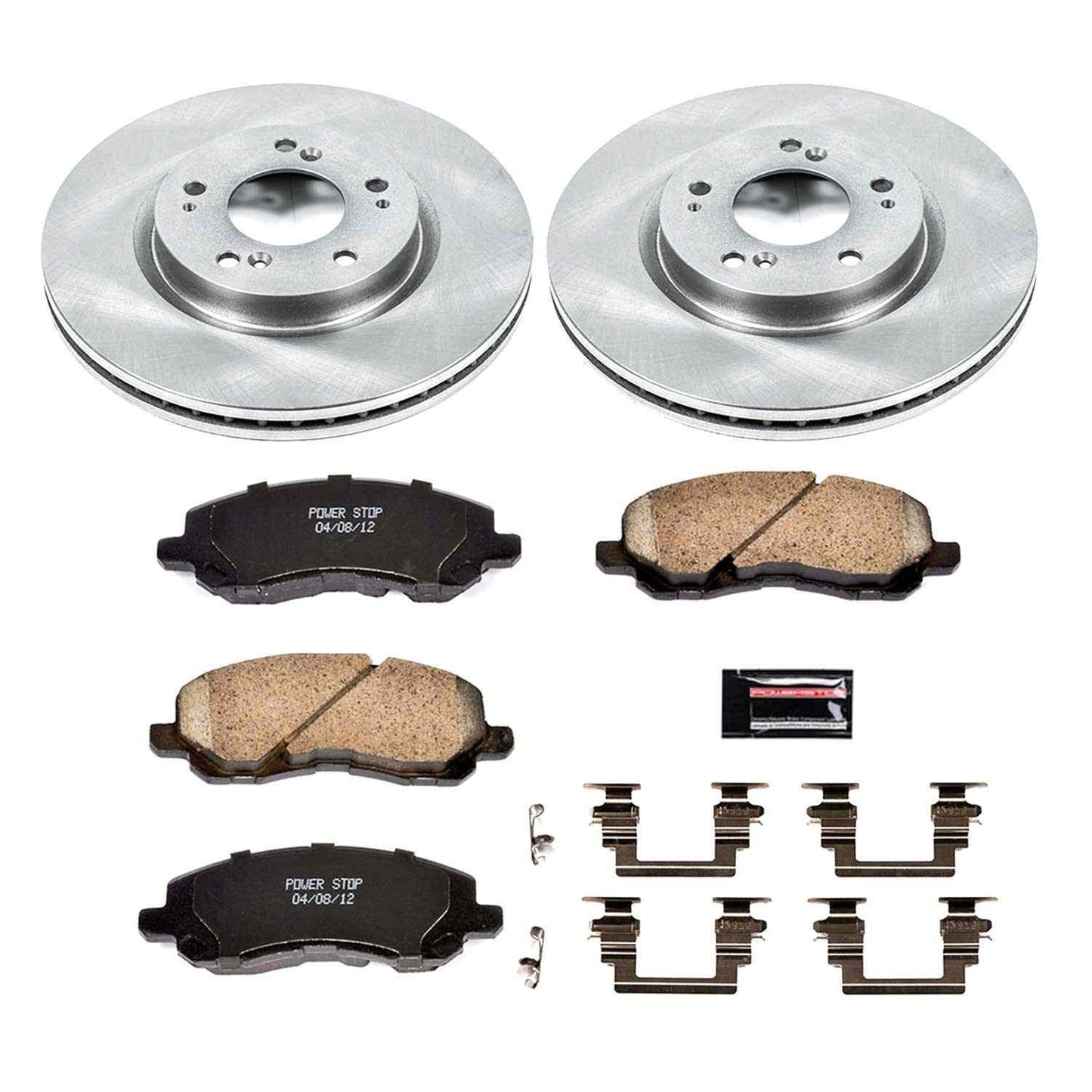 PowerStop Power Stop 06-12 Mitsubishi Eclipse Front Autospecialty Brake Kit KOE094