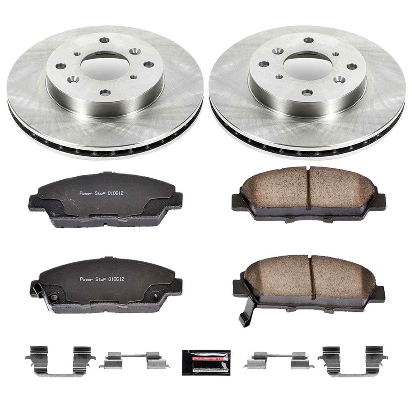 PowerStop Power Stop 92-96 Honda Prelude Front Autospecialty Brake Kit KOE1033