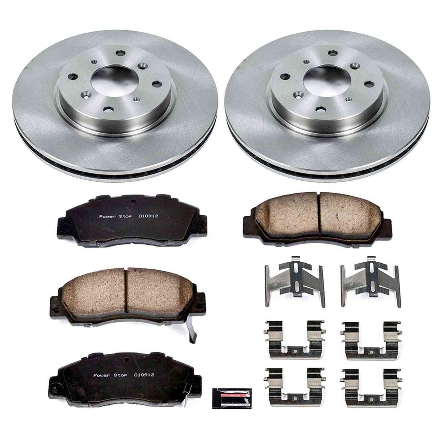 PowerStop Power Stop 93-96 Honda Prelude Front Autospecialty Brake Kit KOE1037