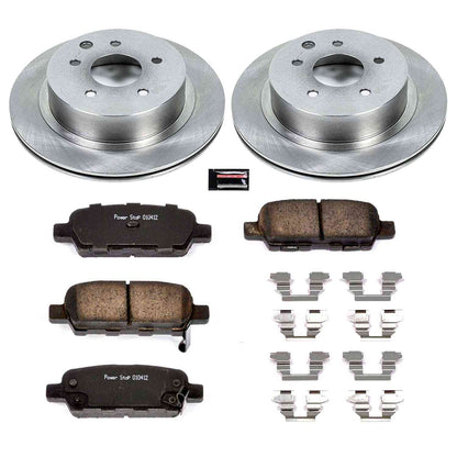 PowerStop Power Stop 03-05 Infiniti G35 Rear Autospecialty Brake Kit KOE103