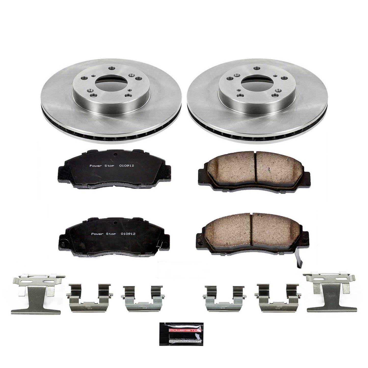 PowerStop Power Stop 98-02 Honda Accord Front Autospecialty Brake Kit KOE1041