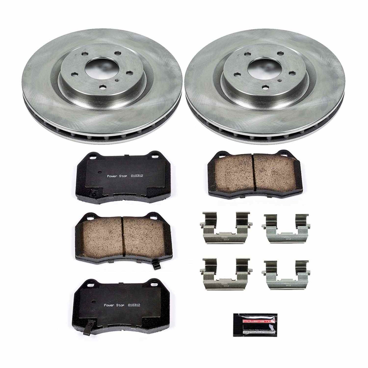PowerStop Power Stop 03-04 Infiniti G35 Front Autospecialty Brake Kit KOE104
