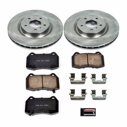 PowerStop Power Stop 03-04 Infiniti G35 Front Autospecialty Brake Kit KOE104