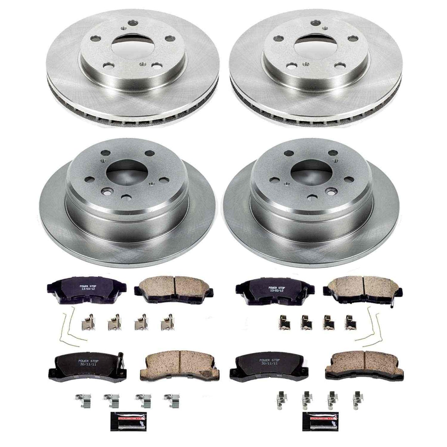 PowerStop Power Stop 92-96 Toyota Camry Front & Rear Autospecialty Brake Kit KOE1053