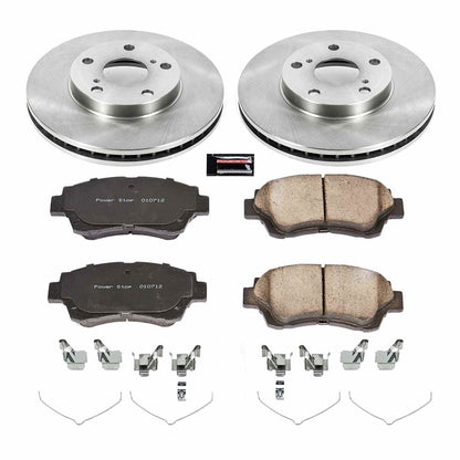 PowerStop Power Stop 92-96 Lexus ES300 Front Autospecialty Brake Kit KOE1054