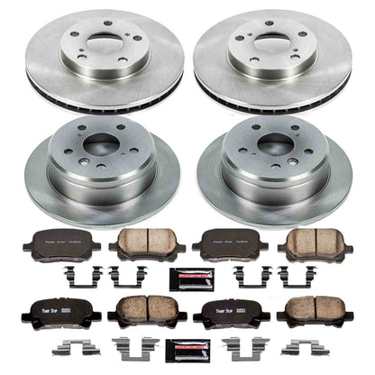PowerStop Power Stop 00-01 Toyota Camry Front & Rear Autospecialty Brake Kit KOE1060
