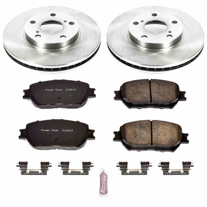 PowerStop Power Stop 02-06 Toyota Camry Front Autospecialty Brake Kit KOE1064
