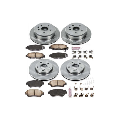 PowerStop Power Stop 92-98 Lexus SC300 Front & Rear Autospecialty Brake Kit KOE1071