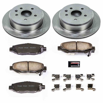 PowerStop Power Stop 92-98 Lexus SC300 Rear Autospecialty Brake Kit KOE1072