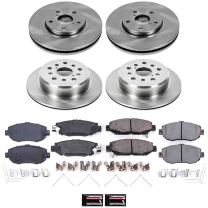PowerStop Power Stop 93-97 Lexus GS300 Front & Rear Autospecialty Brake Kit KOE1078