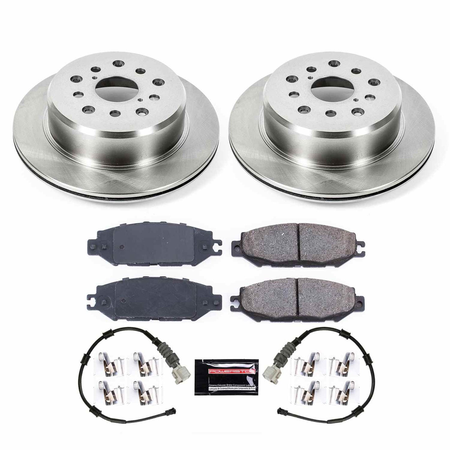 PowerStop Power Stop 93-94 Lexus LS400 Rear Autospecialty Brake Kit KOE1081