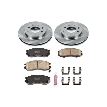 PowerStop Power Stop 93-95 Eagle Summit Front Autospecialty Brake Kit KOE1090