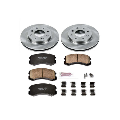 PowerStop Power Stop 02-07 Mitsubishi Lancer Front Autospecialty Brake Kit KOE1092
