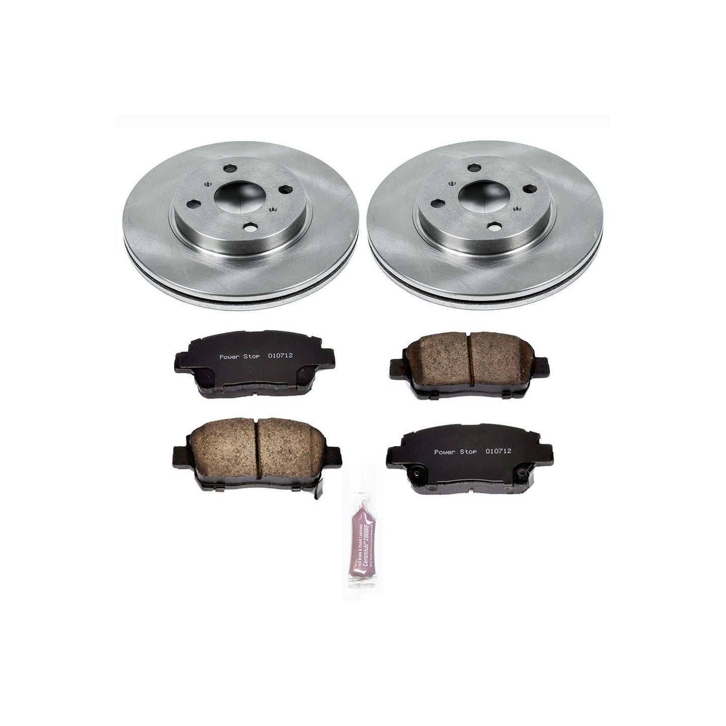 PowerStop Power Stop 04-06 Scion xA Front Autospecialty Brake Kit KOE109