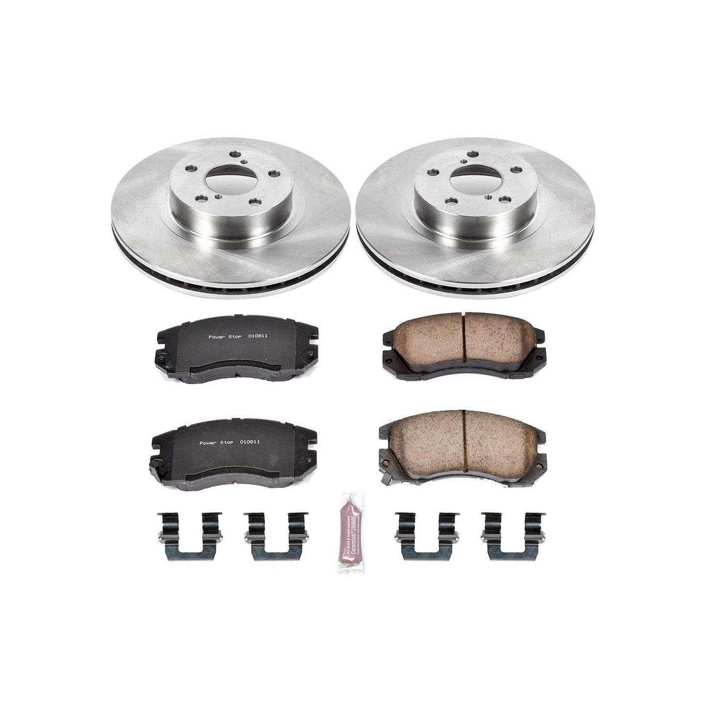 PowerStop Power Stop 1996 Subaru Legacy Front Autospecialty Brake Kit KOE1118