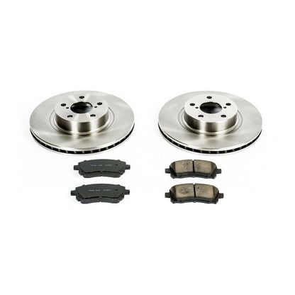 PowerStop Power Stop 98-02 Subaru Forester Front Autospecialty Brake Kit KOE1120
