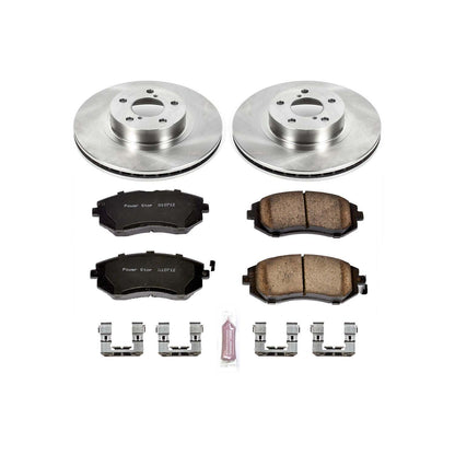 PowerStop Power Stop 05-06 Saab 9-2X Front Autospecialty Brake Kit KOE1124