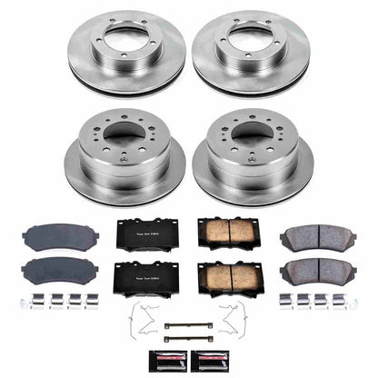 PowerStop Power Stop 98-07 Lexus LX470 Front & Rear Autospecialty Brake Kit KOE1133