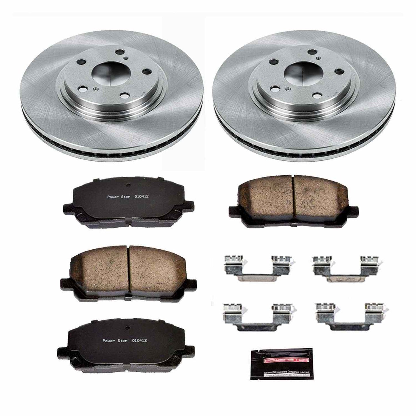 PowerStop Power Stop 01-07 Toyota Highlander Front Autospecialty Brake Kit KOE1137