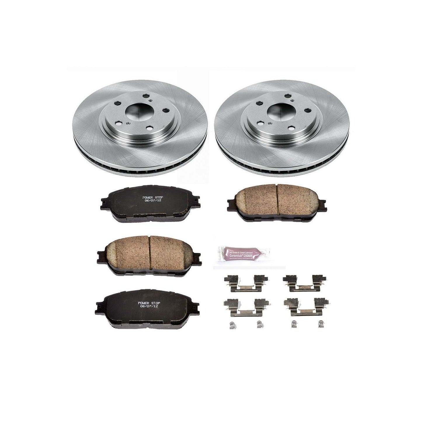 PowerStop Power Stop 04-06 Lexus ES330 Front Autospecialty Brake Kit KOE1141