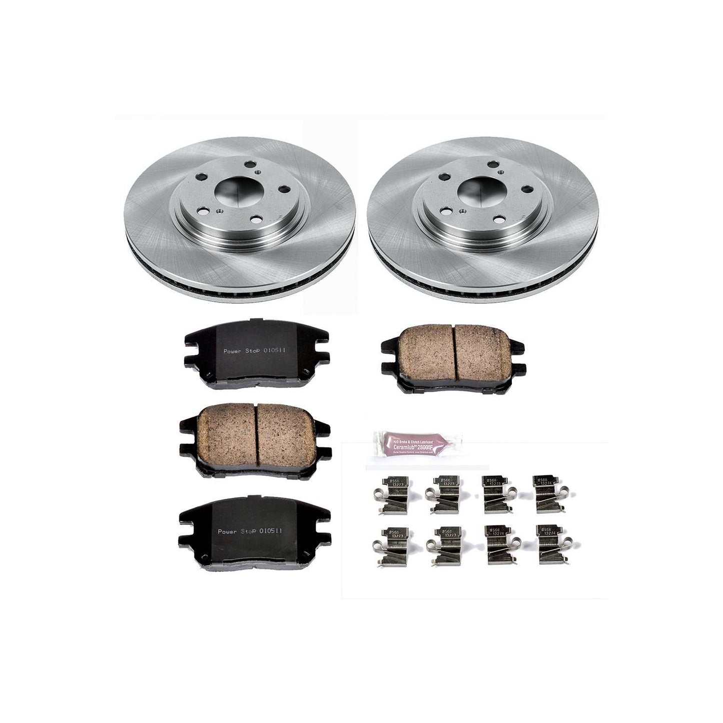 PowerStop Power Stop 02-03 Lexus RX300 Front Autospecialty Brake Kit KOE1146