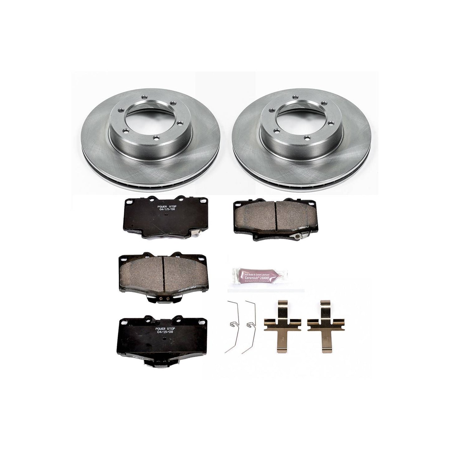 PowerStop Power Stop 91-95 Toyota 4Runner Front Autospecialty Brake Kit KOE1150