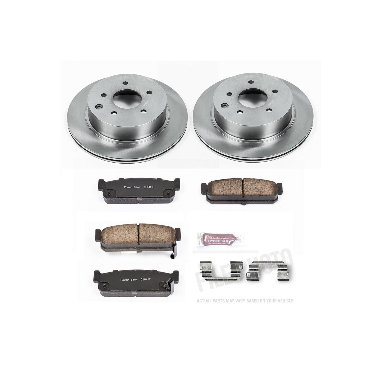 PowerStop Power Stop 93-97 Infiniti J30 Rear Autospecialty Brake Kit KOE1165