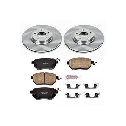 PowerStop Power Stop 07-08 Nissan Maxima Front Autospecialty Brake Kit KOE116