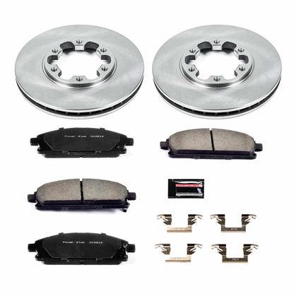 PowerStop Power Stop 96-98 Nissan Pathfinder Front Autospecialty Brake Kit KOE1175