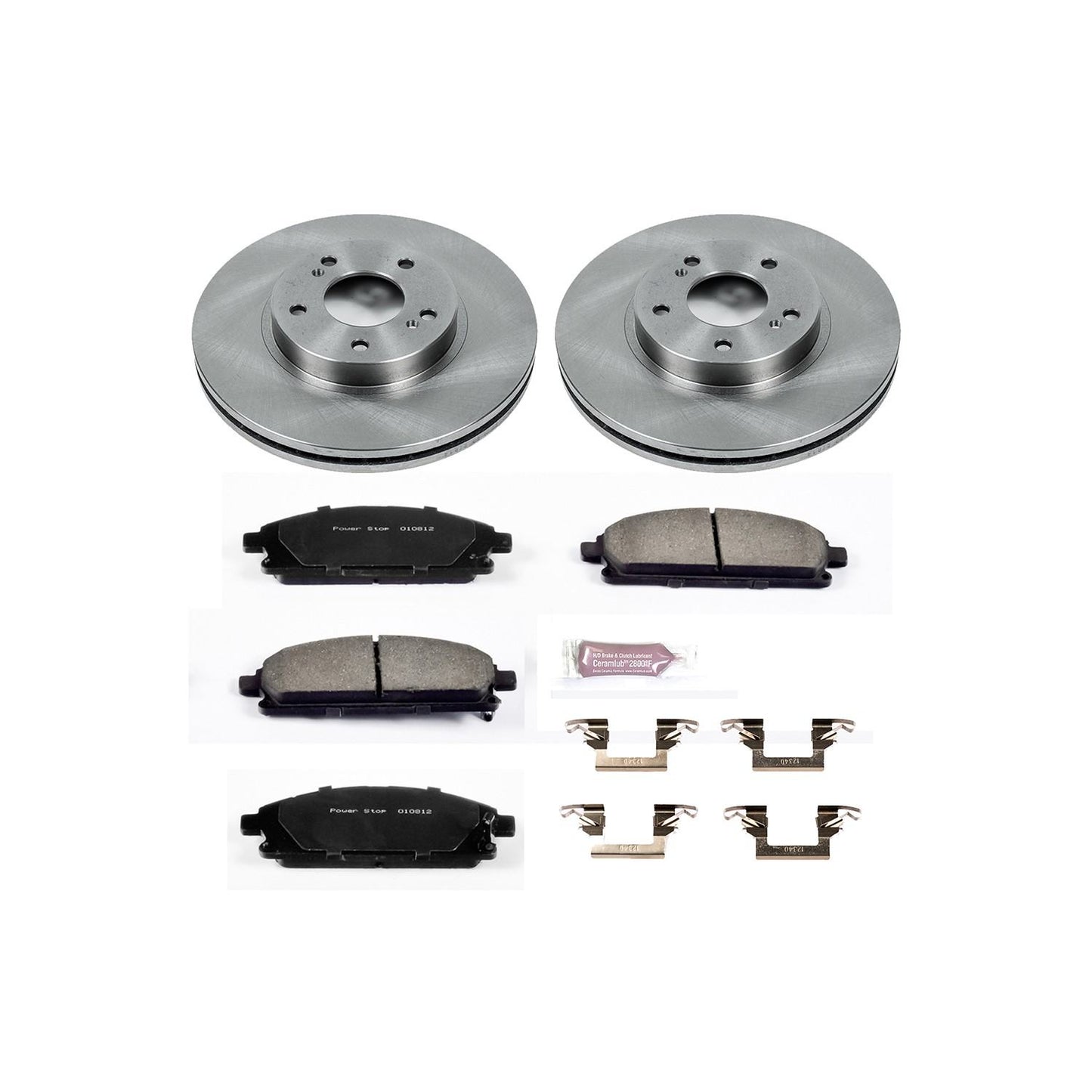 PowerStop Power Stop 97-01 Infiniti Q45 Front Autospecialty Brake Kit KOE1179