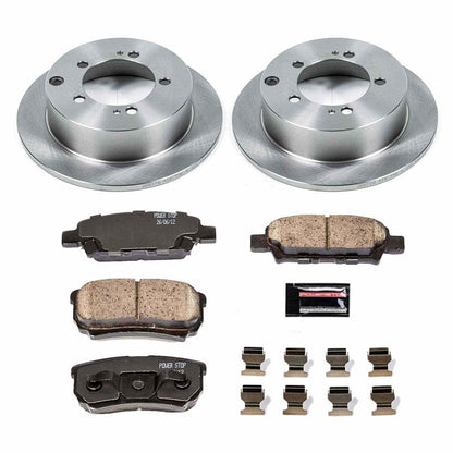 PowerStop Power Stop 04-06 Mitsubishi Lancer Rear Autospecialty Brake Kit KOE1202