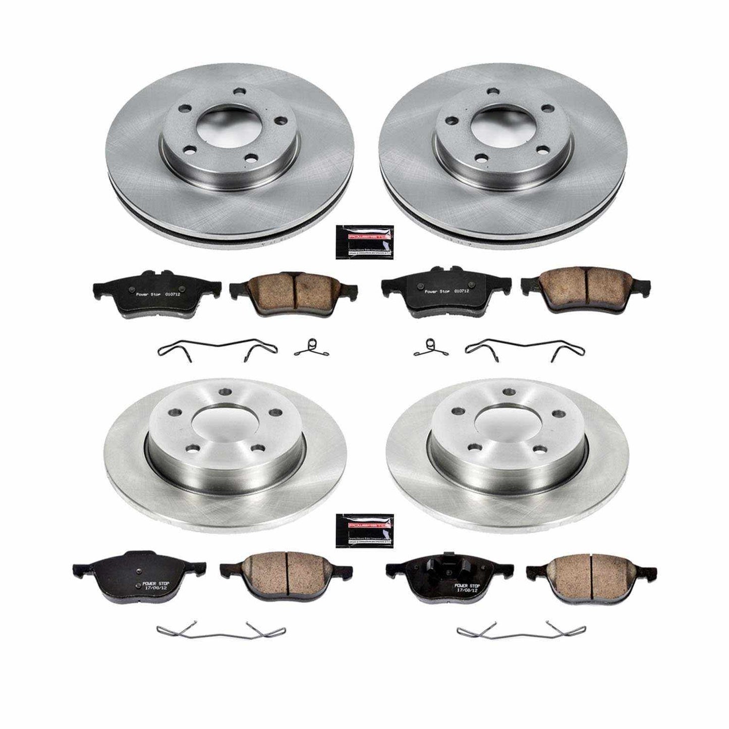 PowerStop Power Stop 06-13 Mazda 3 Front & Rear Autospecialty Brake Kit KOE121