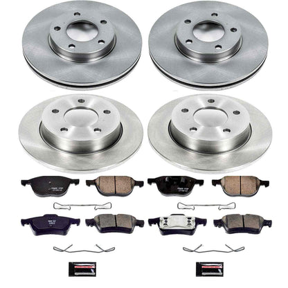 PowerStop Power Stop 04-05 Mazda 3 Front & Rear Autospecialty Brake Kit KOE122