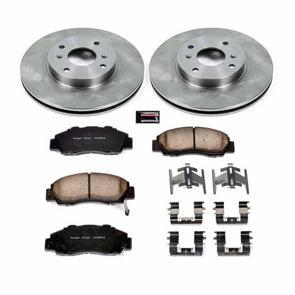PowerStop Power Stop 98-99 Acura CL Front Autospecialty Brake Kit KOE1237