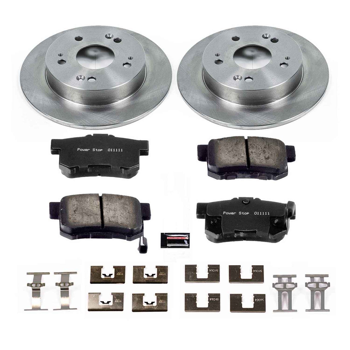 PowerStop Power Stop 13-15 Acura ILX Rear Autospecialty Brake Kit KOE1243