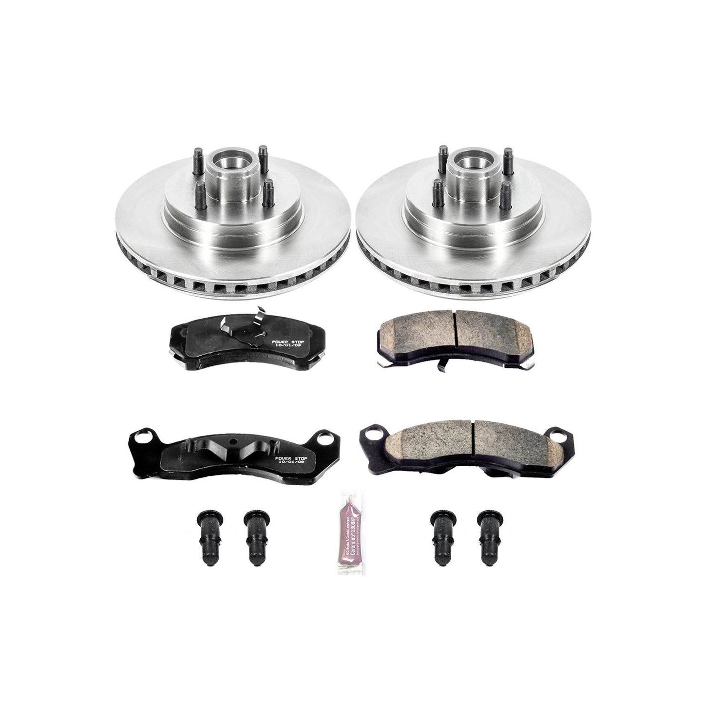 PowerStop Power Stop 87-93 Ford Mustang Front Autospecialty Brake Kit KOE1279