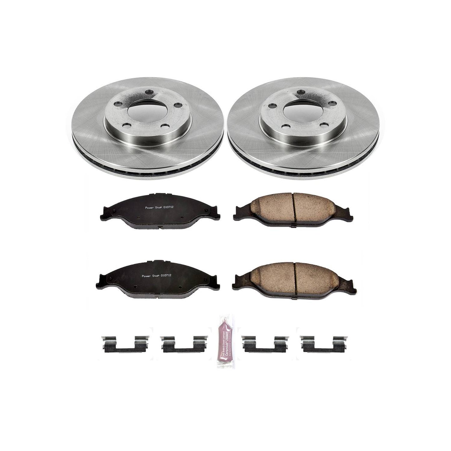 PowerStop Power Stop 99-04 Ford Mustang Front Autospecialty Brake Kit KOE1301