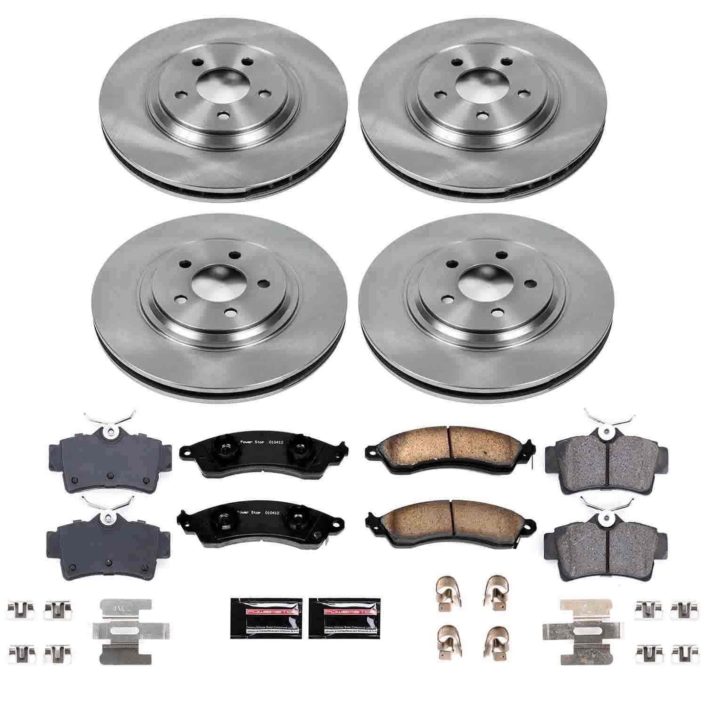 PowerStop Power Stop 94-99 Ford Mustang Front & Rear Autospecialty Brake Kit KOE1305