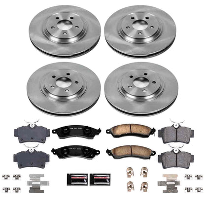 PowerStop Power Stop 94-99 Ford Mustang Front & Rear Autospecialty Brake Kit KOE1305