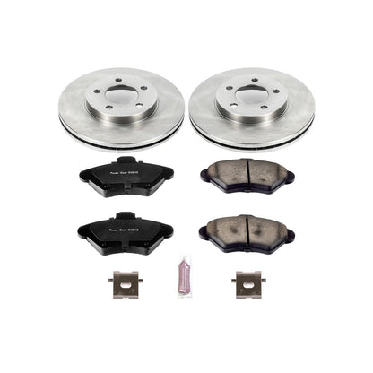 PowerStop Power Stop 93-97 Ford Thunderbird Front Autospecialty Brake Kit KOE1325