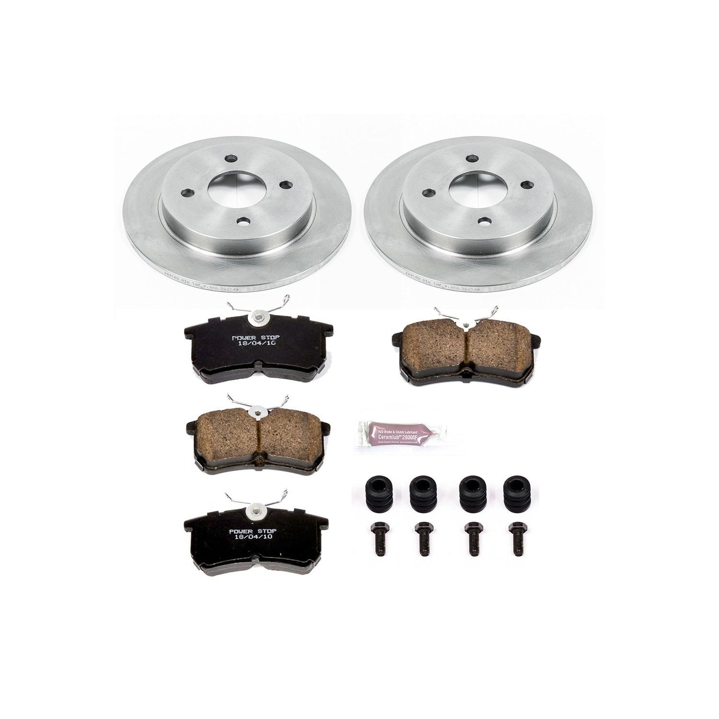 PowerStop Power Stop 14-19 Ford Fiesta Rear Autospecialty Brake Kit KOE1363
