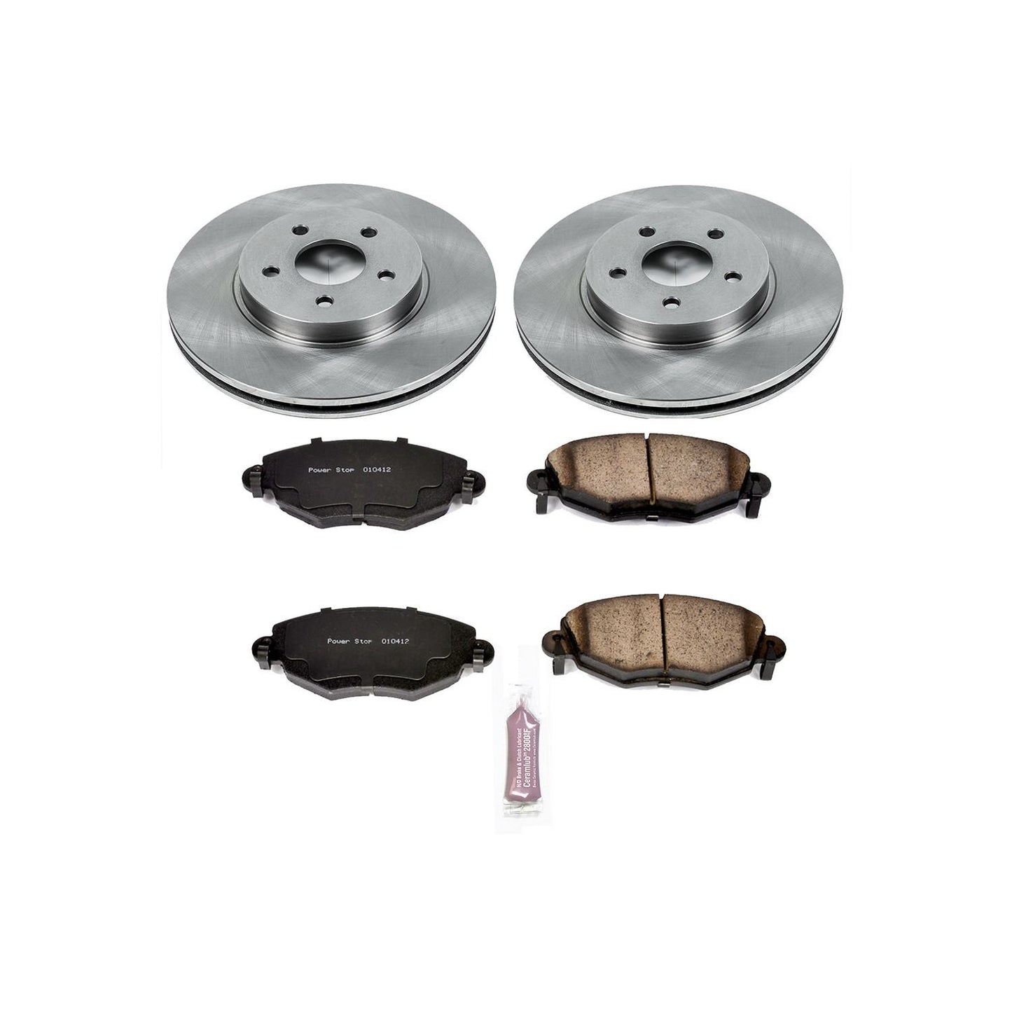 PowerStop Power Stop 02-08 Jaguar X-Type Front Autospecialty Brake Kit KOE1373